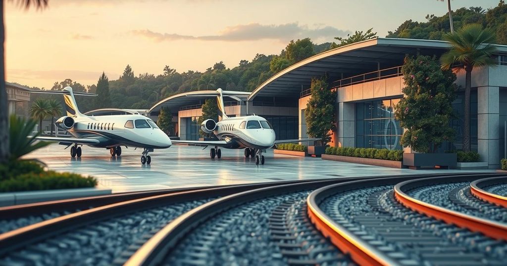 Private Jets at Davos: A Call for Sustainable Travel Alternatives